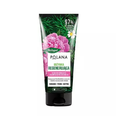 Herbapol Polana Regeneruj�ca od�ywka do w�os�w Rumianek, Peonia 200 ml