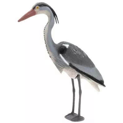 ProGarden Figurka ogrodowa Czapla 72 cm szary