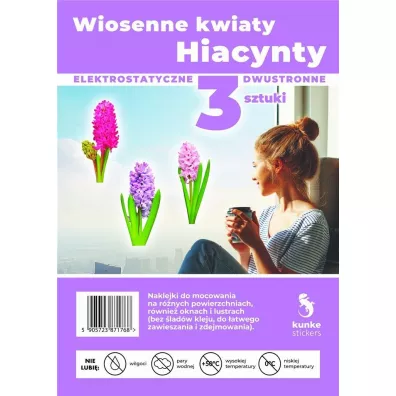 Kunke Wiosenne kwiaty Hiacynty 3 szt.