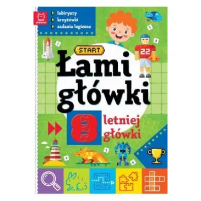 �amig��wki 8-letniej g��wki. Labirynty, krzy��wki, zadania logiczne