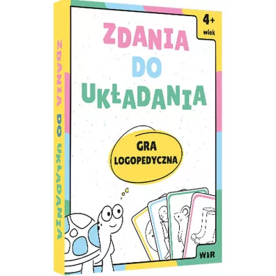 Zdania do uk�adania. Gra logopedyczna - Ma�gorzata Nowak