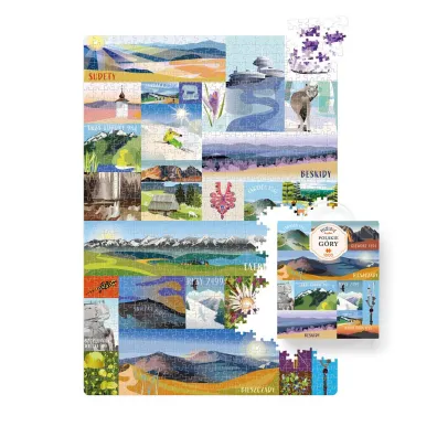 Puzzle Puzzlove CzuCzu 1000 el. Polskie g�ry Bright Junior Media