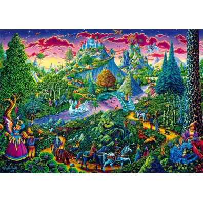 Puzzle 1000 Michael Fishel Ba�niowy �wiat Schmidt