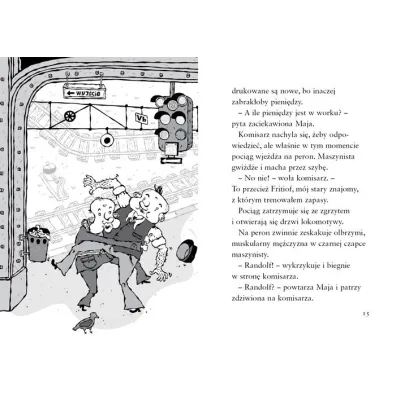 Tajemnica poci�gu. Biuro Detektywistyczne Lassego i Mai. Tom 7