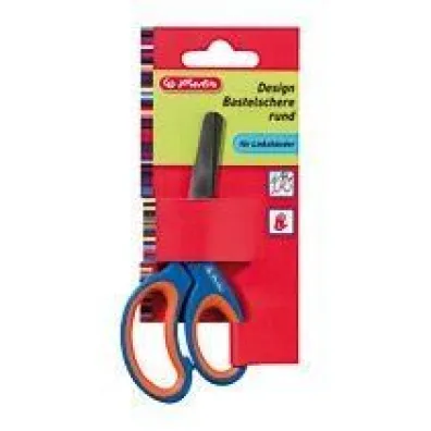 Herlitz No�yczki zaokr�glone dla lewor�cznych 13 cm