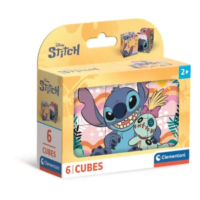 Klocki obrotowe 6el Stitch CLEMENTONI 40905 CLM