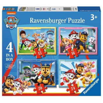 Puzzle 4w1 Druyna Psi Patrol Ravensburger
