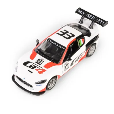 MSZ Maserati GranTurismo MC GT4 bia�y w skali 1:43 Daffi