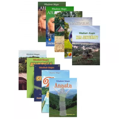 Pakiet Dzwoni�ce Cedry Rosji. Tomy 1-10 - W�adimir Megre
