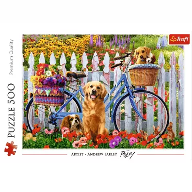 Puzzle 500 el. Pieska przygoda Trefl