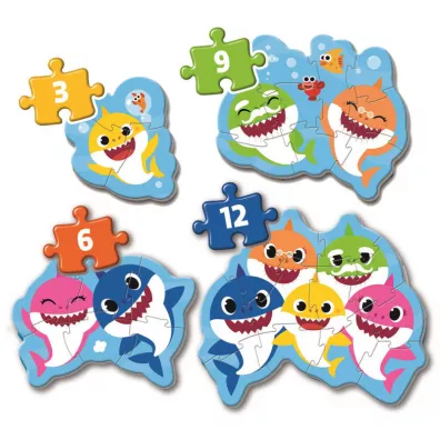 Moje pierwsze puzzle Baby Shark Clementoni