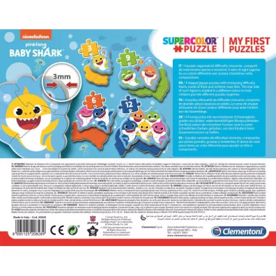 Moje pierwsze puzzle Baby Shark Clementoni