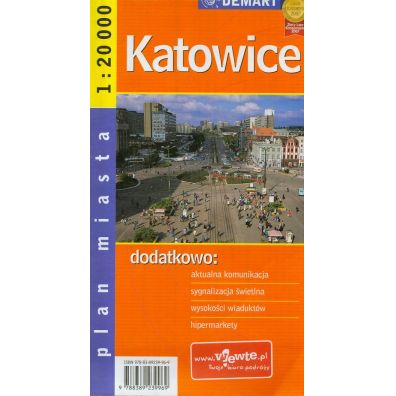 Plan Miasta Katowice 1:20 000 DEMART