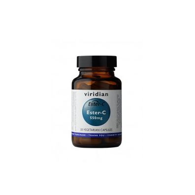 Viridian Ester C 550 mg - suplement diety 30 kaps.