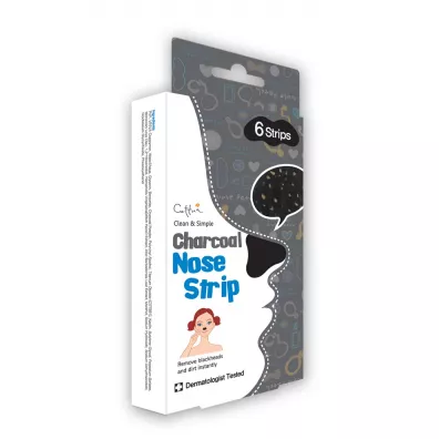 Cettua Charcoal Nose Strip 6 paski na nos z aktywnym w�glem 6 szt.