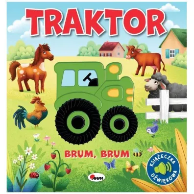 KSIAZECZKA EDUK 210X225 OPR TW BRUM TRAKTOR DZW - El�bieta  Korolkiewicz