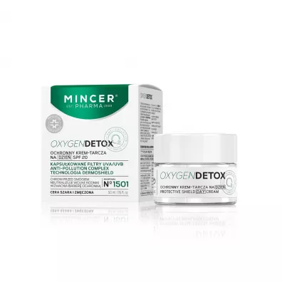 Mincer Pharma Oxygen Detox ochronny krem-tarcza na dzie� SPF20 No.1501 50 ml