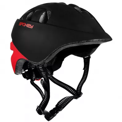 Kask dzieci�cy Cherub rozmiar 48-52 czarny Spokey 927783