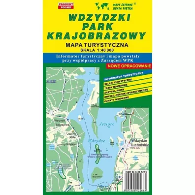 Wdzydzki PK 1:40 000 mapa turystyczna PITKA