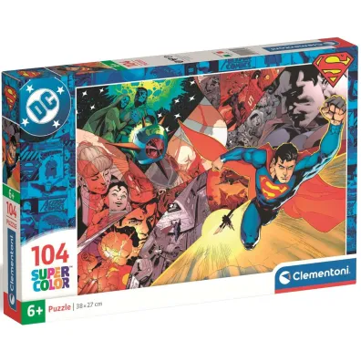 Puzzle 104 el. SuperColor. Superman Clementoni