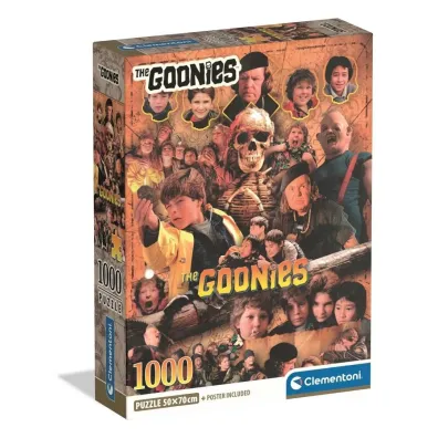 Puzzle 1000 element�w. Compact. Cult Movies The Goonies Clementoni