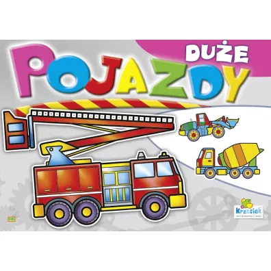 Kolorowanka B5 16 str. Du�e pojazdy - Stra� po�arna