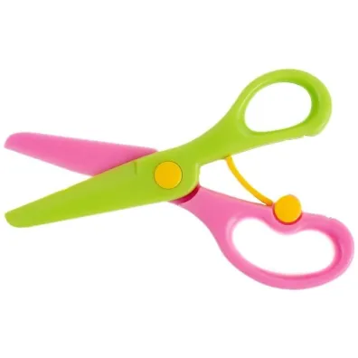 Fandy No�yczki Silky ze spr�yn� plastikowe 13,5cm