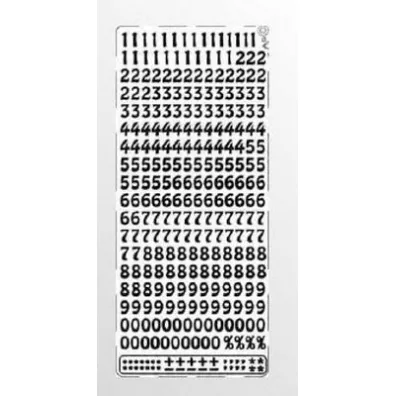 Galeria Hobby Stiker a�urowy 023 srebrny 10x23cm