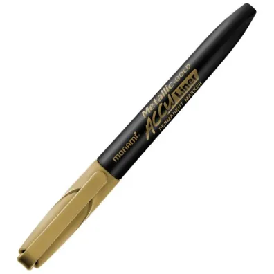 Grand Marker permanentny metaliczny ACCU LINER z�oty MonAmi