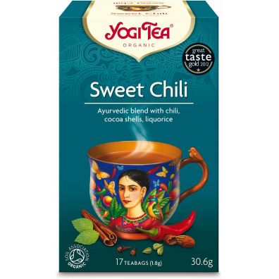Yogi Tea Herbatka słodkie chili (sweet chili) 17 x 1,8 g Bio