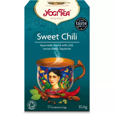 Yogi Tea Herbatka sodkie chili (sweet chili) 17 x 1,8 g Bio