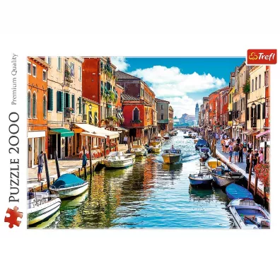 Puzzle 2000 el. Wyspa Murano, Wenecja Trefl