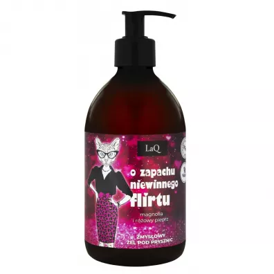 LaQ Magnolia i Rowy Pieprz zmysowy el pod prysznic o zapachu niewinnego flirtu 500 ml