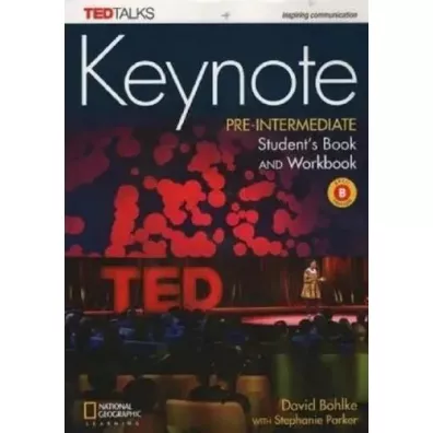 Keynote Pre-Intermediate B1. Combo Split B: Student`s Book + Workbook + Spark Online Practice - David Bohlke, Stephanie Parker