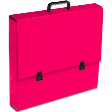 Penmate Teczka z r�czk� A3 r�owy 5 cm