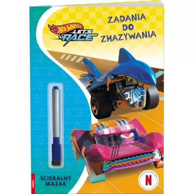 Hot Wheels. Let's race. Zadania do zmazywania