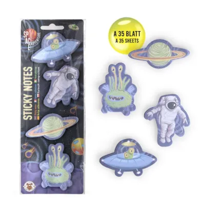 Trendhaus Karteczki samoprzylepne Space Adventure 1 szt.