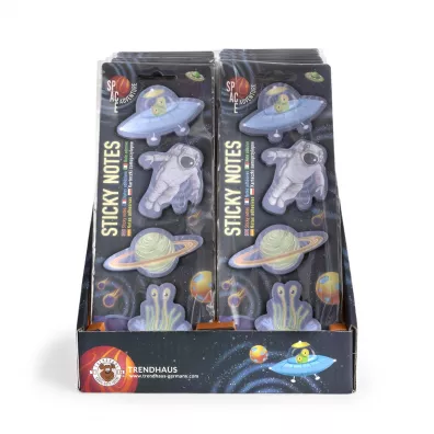 Karteczki samoprzylepne Space Adventure 1 szt.