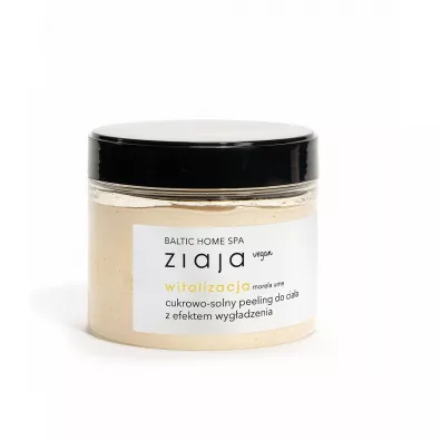 Ziaja Baltic Home Spa Witalizacja cukrowo-solny peeling do ciaa z efektem wygadzenia Morela Ume 300 ml