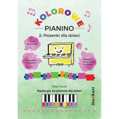 Kolorowe Pianino. 2: Piosenki dla dzieci - Maja  Dusik