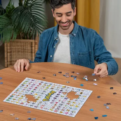 Puzzle 500 el. 2D 2D: Pokemon Postacie Ravensburger