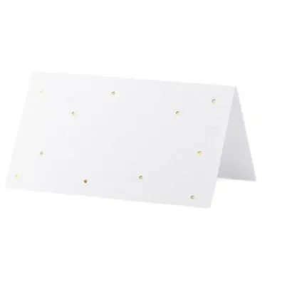 PartyDeco Wizyt�wki na st� kropki 9,5x5,5cm