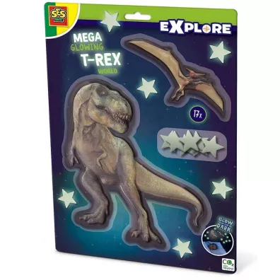 Explore Mega �wiec�cy w ciemo�ci T-Rex Ses Creative