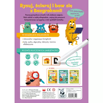 Bazgraki i zabawy 6-latkw. Kapitan Nauka