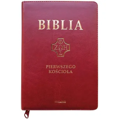 Biblia pierwszego Ko�cio�a z paginat. suwak burgun