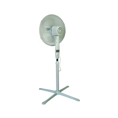 Volteno Wentylator podogowy biay 40cm podstawa krzyak