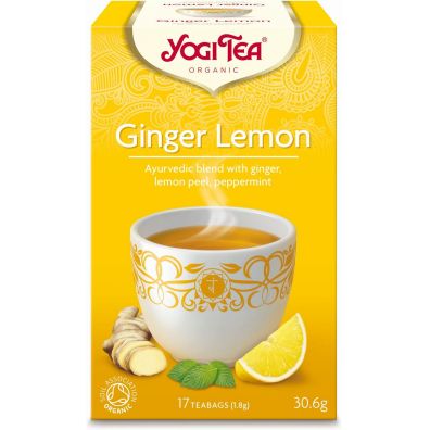 Yogi Tea Herbatka imbirowo-cytrynowa (ginger lemon) 17 x 1,8 g Bio