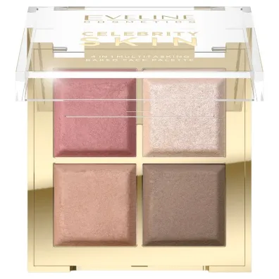 Eveline Cosmetics Celebrity Skin wielofunkcyjna paleta do konturowania 4w1 16 g