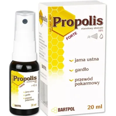 Bartpol Propolis Forte Ekstrakt 10% - suplement diety 20 ml