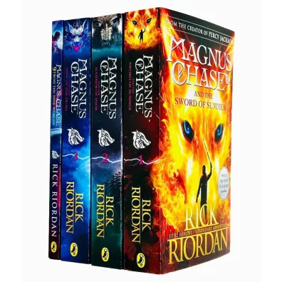 Pakiet Magnus Chase 4 Book Shrinkwrap Set - Rick Riordan